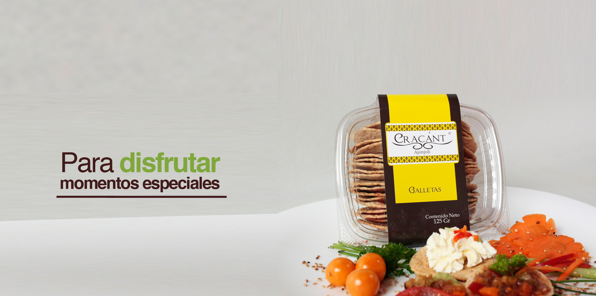 Galletas Gourmet Cracant