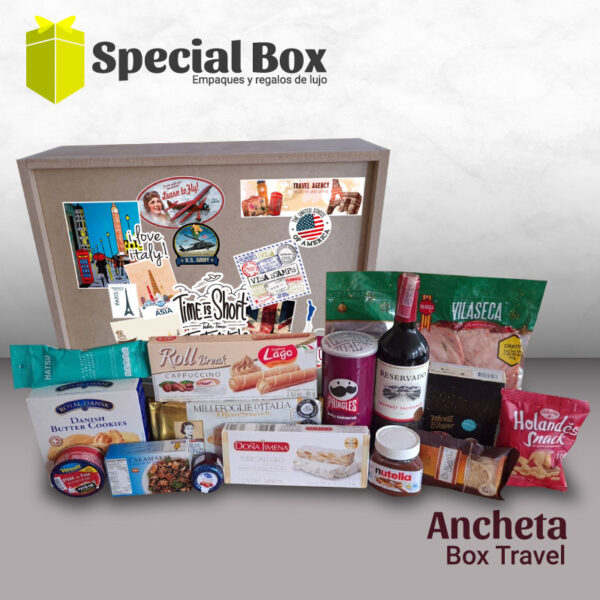 Anchetas Box Travel - Special Box Anchetas Gourmet